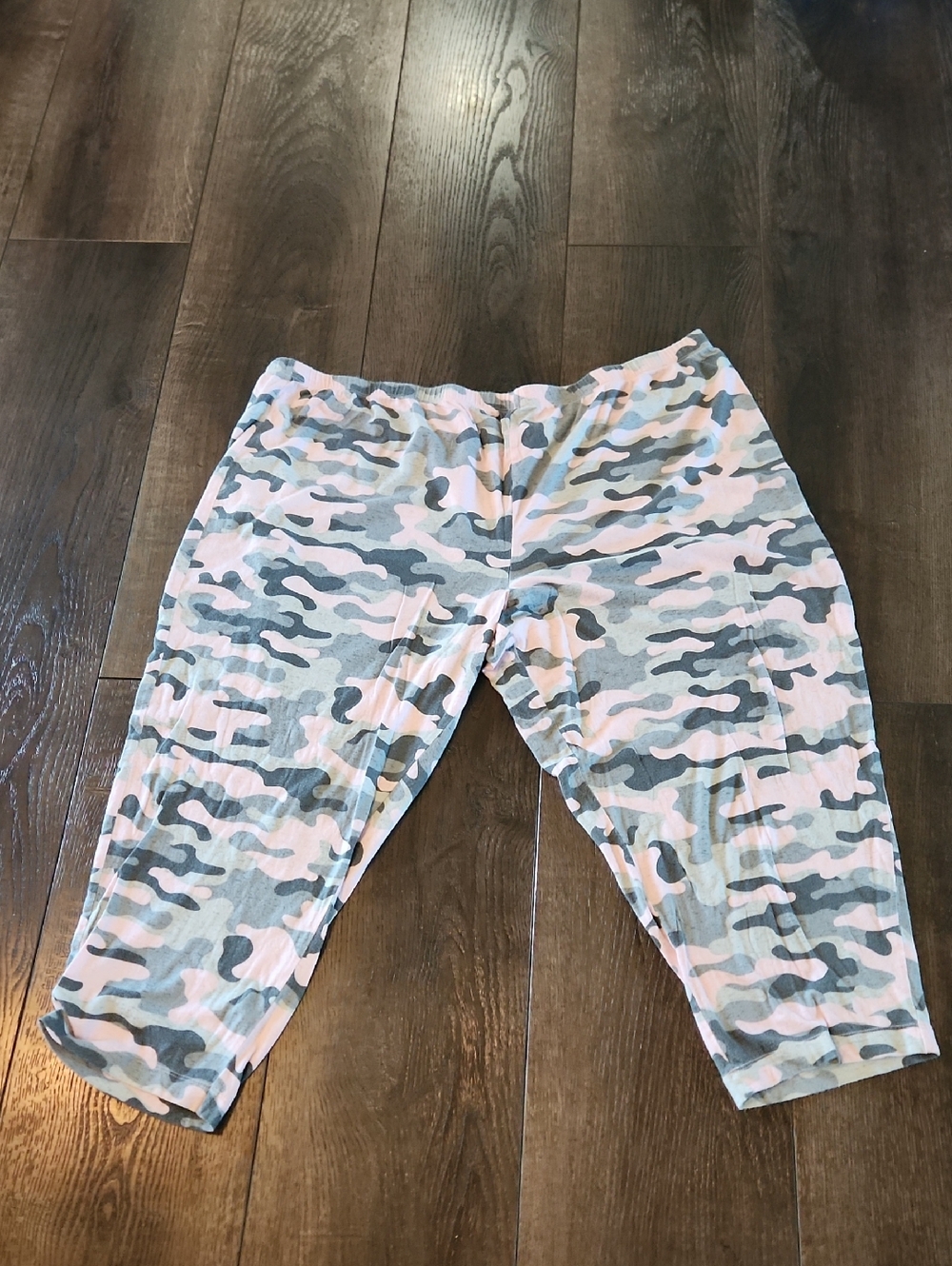 Secret Treasures Pink and Gray Camo Lounge Pants 3X